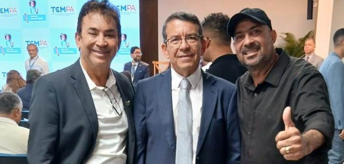 Presidente da Câmara de vereadores de Anapu-PA, participa da assinatura do TAG (termo de ajustamento de gestão), junto ao TCM