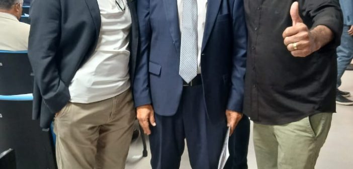 Presidente da Câmara de vereadores de Anapu-PA, participa da assinatura do TAG (termo de ajustamento de gestão), junto ao TCM